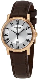 Tissot Carson T122.210.36.033.00 Rose gold and Stainless steel Silver