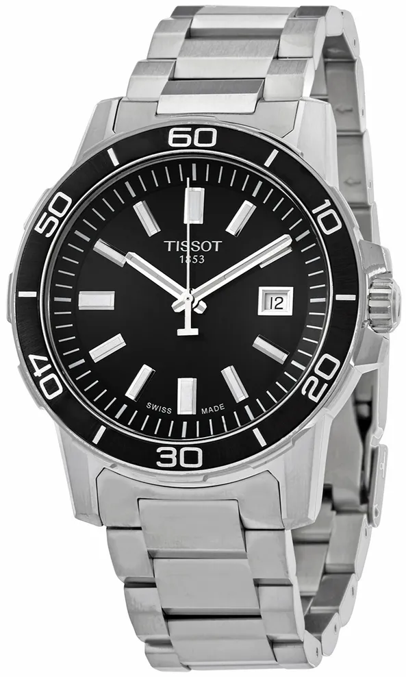 Tissot Heritage T125.610.11.051.00 44mm Stainless steel Black