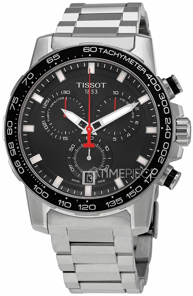 Tissot T-Sport T125.617.11.051.00 45mm Stainless steel Black