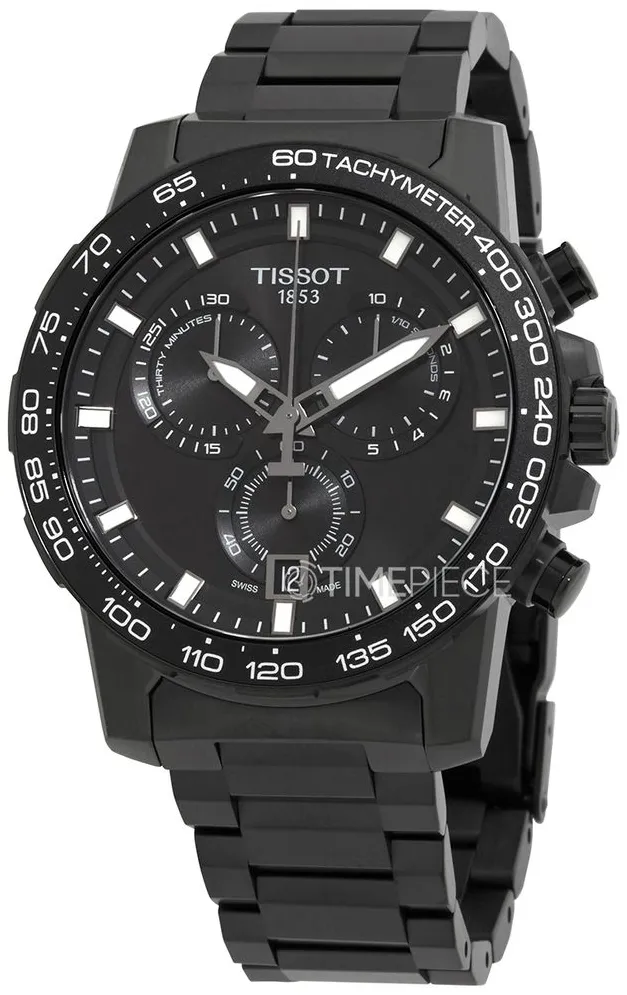 Tissot T-Sport T125.617.33.051.00 45.5mm Stainless steel and Black PVD Black