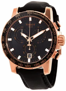 Tissot T-Sport T125.617.36.051.00 Rose gold and Stainless steel Black