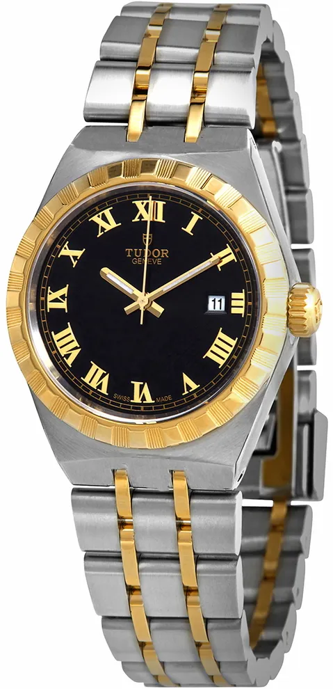 Tudor Royal M28303-0003 28mm Stainless steel Black