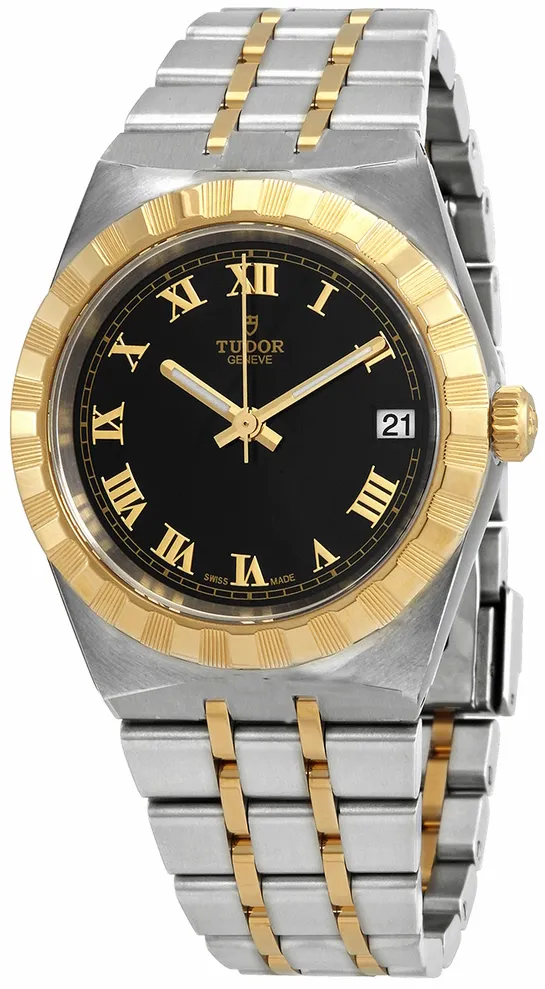 Tudor Royal M28403-0003 34mm Stainless steel Black