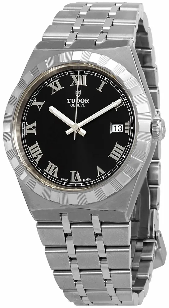 Tudor Royal M28500-0003 38mm Stainless steel Black