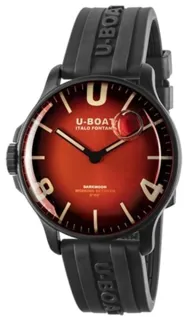 U-Boat Darkmoon 8697 Stainless steel Red