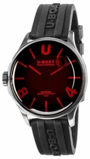 U-Boat Darkmoon 9305 Stainless steel Black