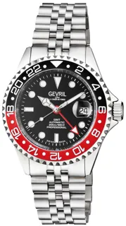 Gevril Wall Street 4954B Stainless steel Black