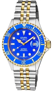 Gevril Wall Street 4856B Stainless steel Blue