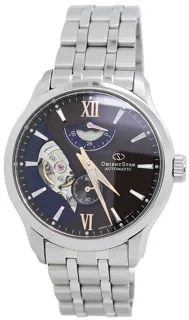 Orient Orient Star RE-AV0B02Y00B Stainless steel Brown Blue (Cut-Out)