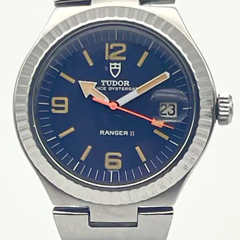 Tudor Ranger 9111/0 38mm Stainless steel Blue