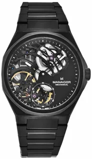 Manager Revolution MAN-RM-09-NM Stainless steel Black