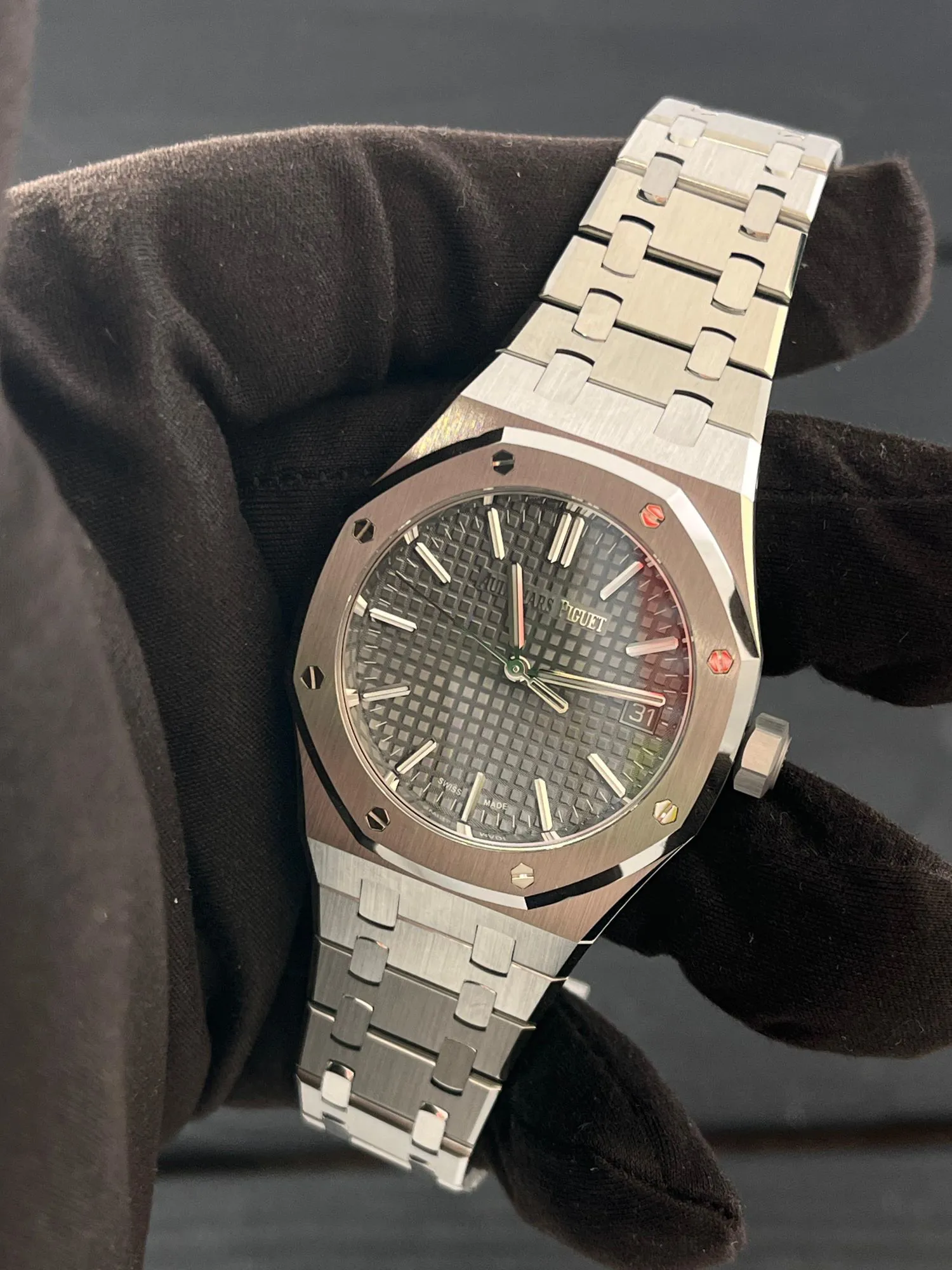 Audemars Piguet Royal Oak 15550ST.OO.1356ST.07 37mm Stainless steel Grey 6