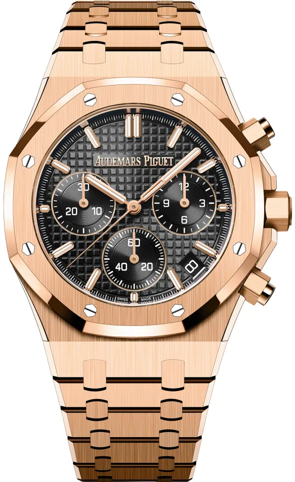 Audemars Piguet Royal Oak 26240OR.OO.1320OR.06 41mm Rose gold Black