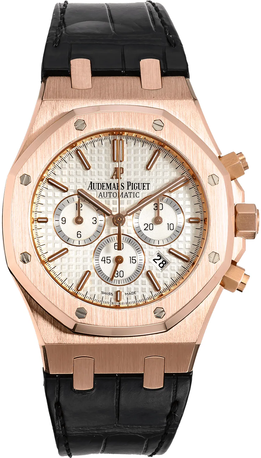 Audemars Piguet Royal Oak 26320OR.OO.D088CR.01 41mm Rose gold Silver