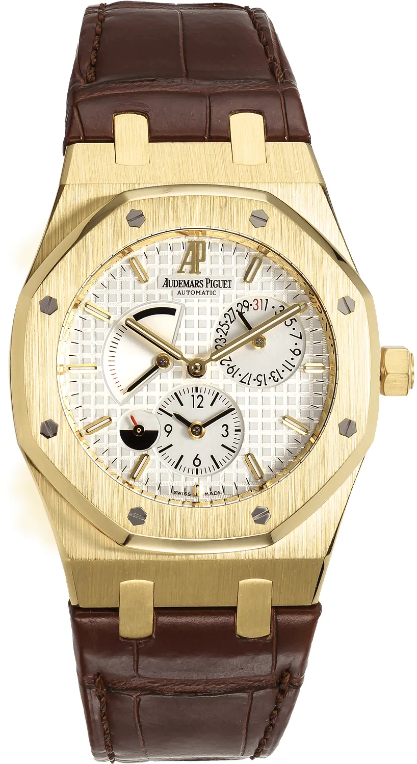 Audemars Piguet Royal Oak 26120BA.OO.D088CR.01 39mm Yellow gold Silver