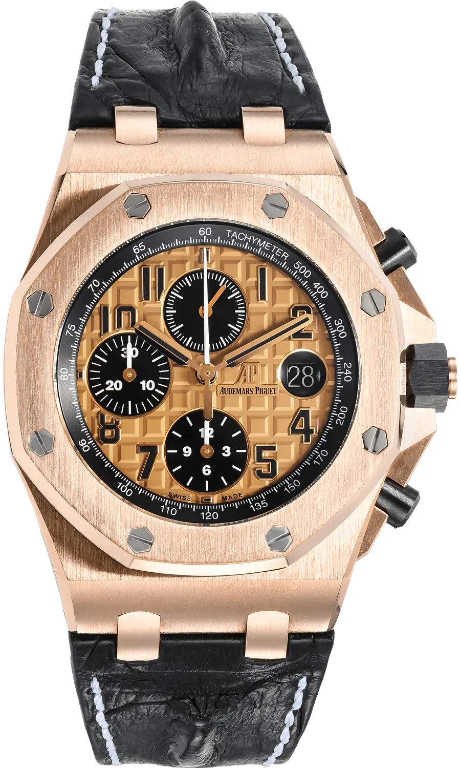 Audemars Piguet Royal Oak Offshore 26470OR.OO.A002CR.01 42mm Rose gold Champagne