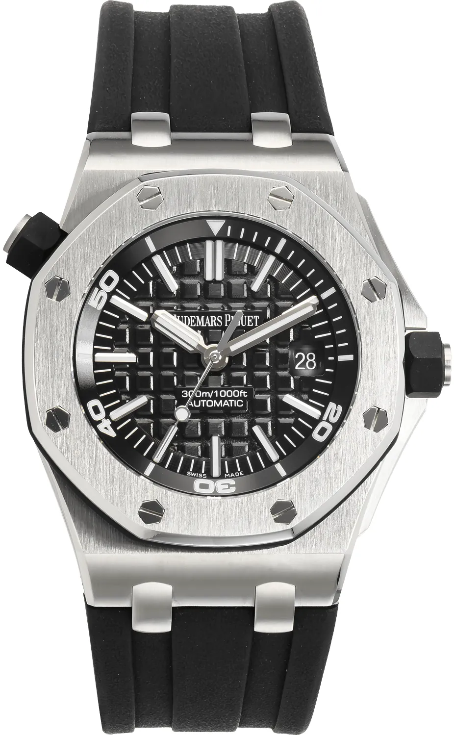 Audemars Piguet Royal Oak Offshore Diver 15703ST.OO.A002CA.01 42mm Stainless steel Black