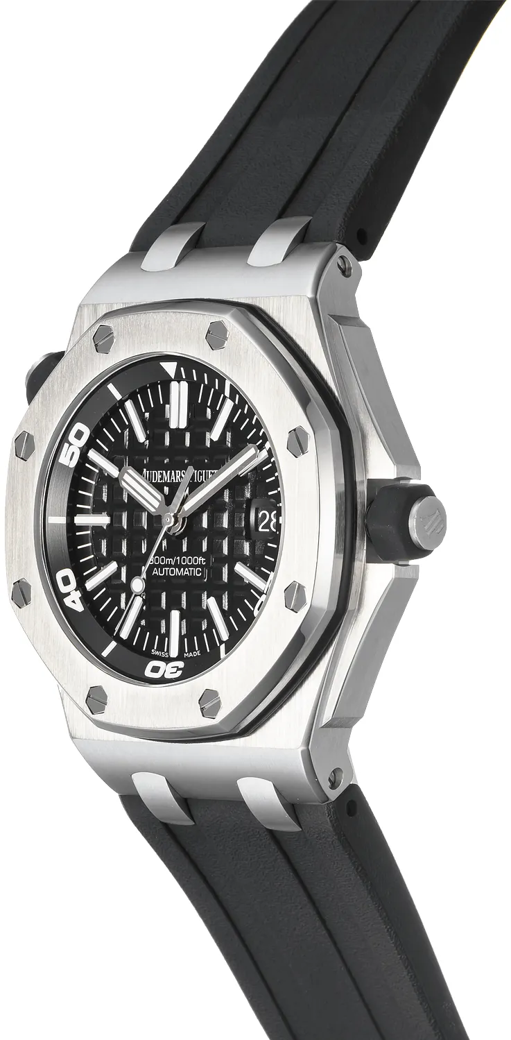 Audemars Piguet Royal Oak Offshore Diver 15703ST.OO.A002CA.01 42mm Stainless steel Black 1