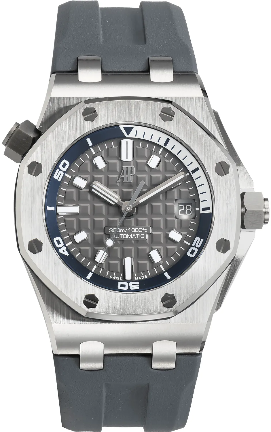 Audemars Piguet Royal Oak Offshore Diver 15720ST.00.A009CA.01 42mm Stainless steel Silver Gray