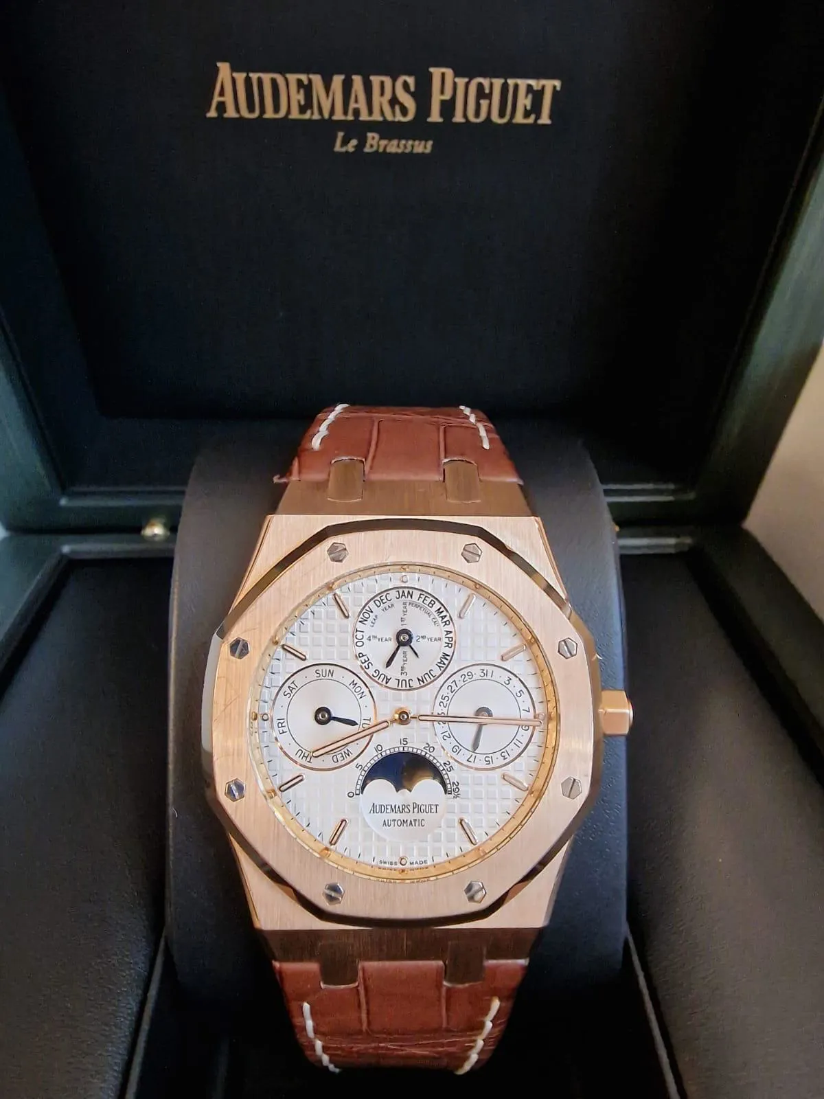 Audemars Piguet Royal Oak Perpetual Calendar 26252OR.OO.D092CR.02 39mm Rose gold White 1