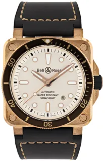 Bell & Ross BR 03-92 Diver BR0392-D-WH-BR/SCA 42mm Bronze White