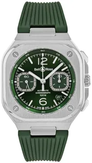 Bell & Ross BR05G BR05C-GN-ST/SRB 42mm Stainless steel Green