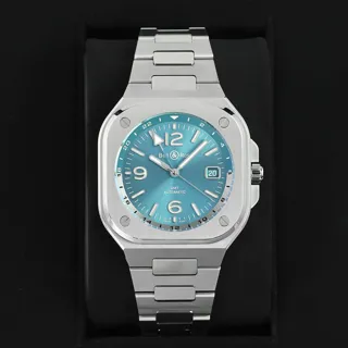 Bell & Ross Urban BR05G-PB-ST/SST Stainless steel Blue