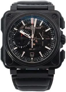 Bell & Ross BR-X1 Carbone Forgé BRX1-CE-CF-BLACK Carbon fiber and Ceramic and Titanium Skeletonized