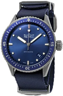 Blancpain Fifty Fathoms 5000-0240-NAOA Ceramic Blue