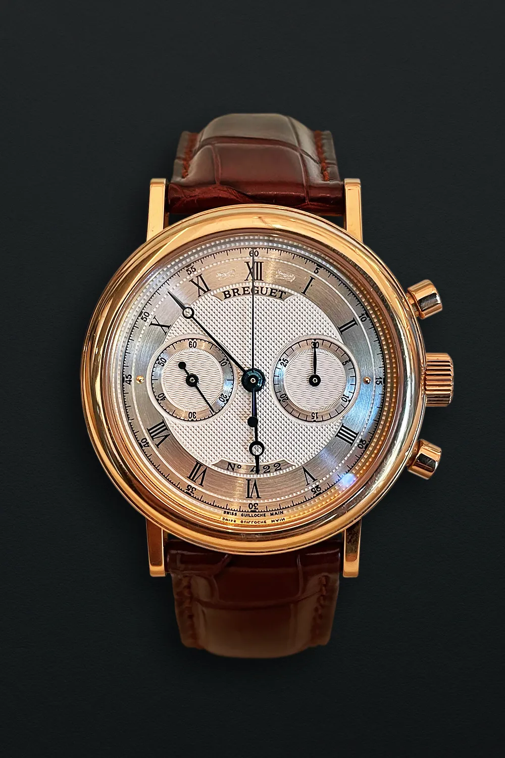 Breguet Classique 5237BR/12/9V6 38mm Rose gold Silver