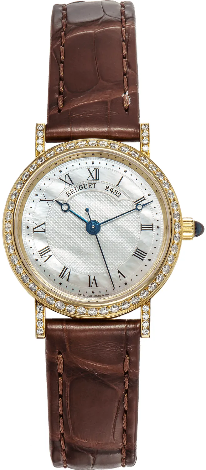 Breguet Classique 8068BA/52964 31mm Yellow gold White