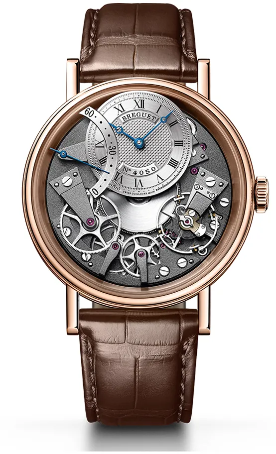 Breguet Tradition 7097BR/G1/9WU 40mm Rose gold Silver