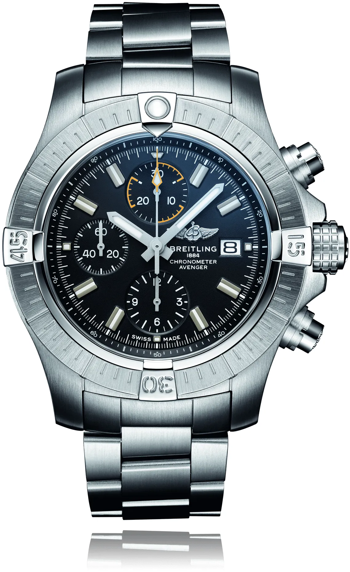 Breitling Avenger A13317101B1A1 45mm Stainless steel Black