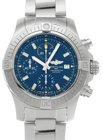 Breitling Avenger A13317101C1A1 45mm Stainless steel Blue