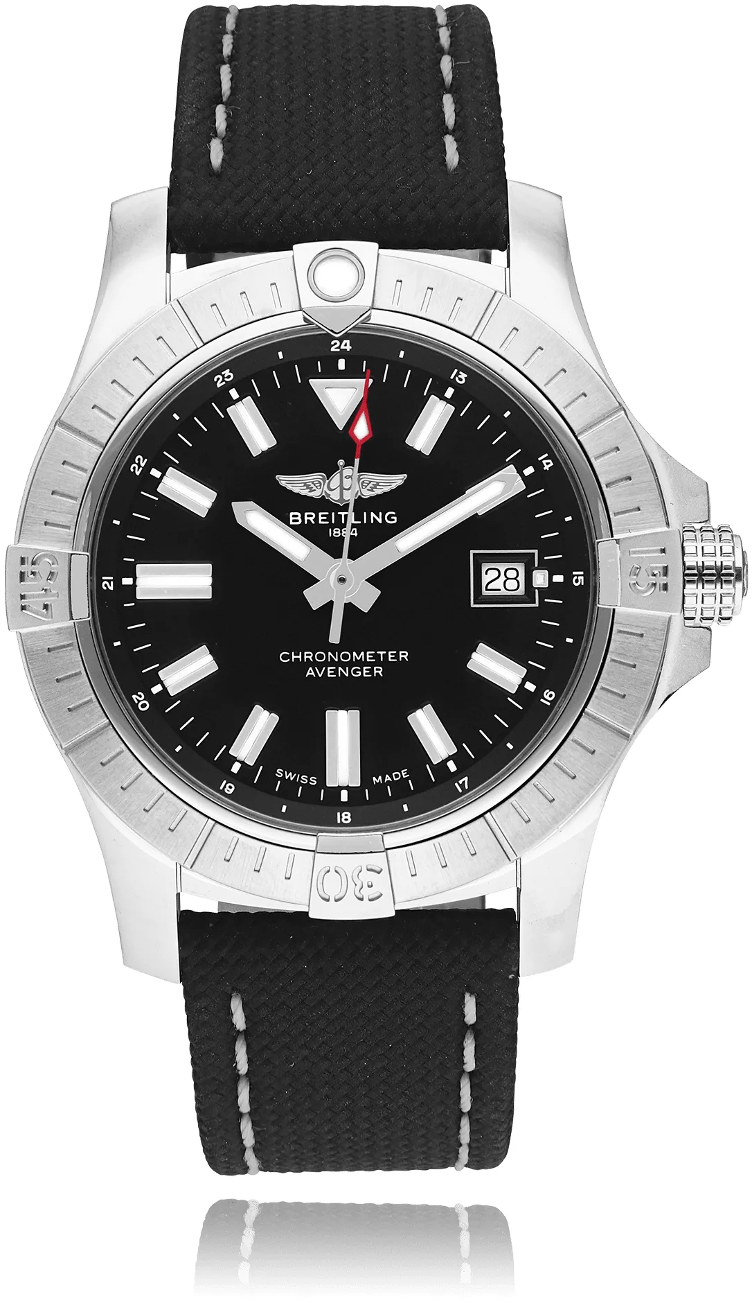 Breitling Avenger A17318101B1X1 43mm Stainless steel Black