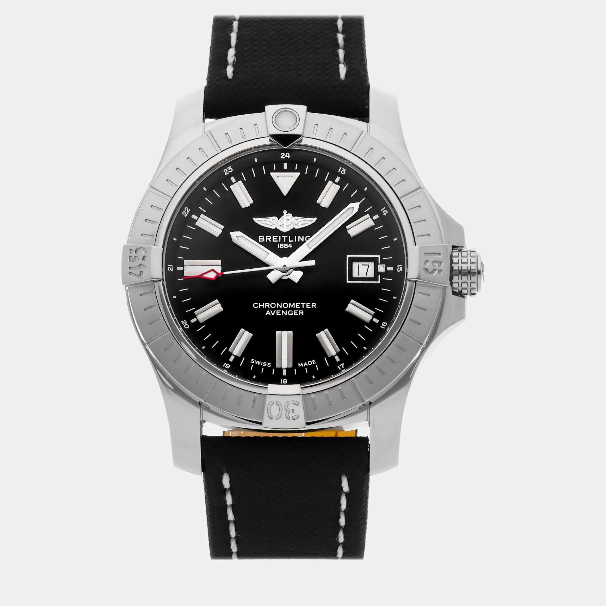 Breitling Avenger A17318101B1X1 43mm Stainless steel Black