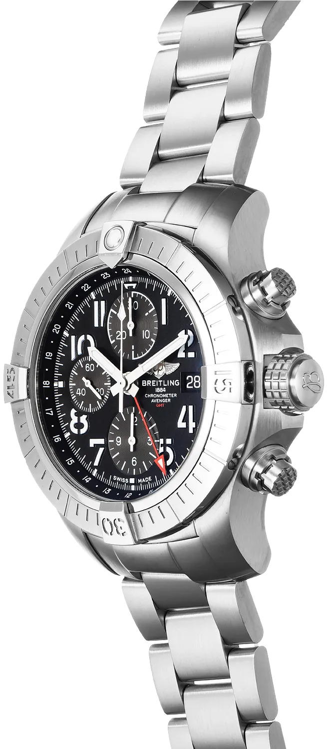 Breitling Avenger A24315101B1A1 45mm Stainless steel Black 1