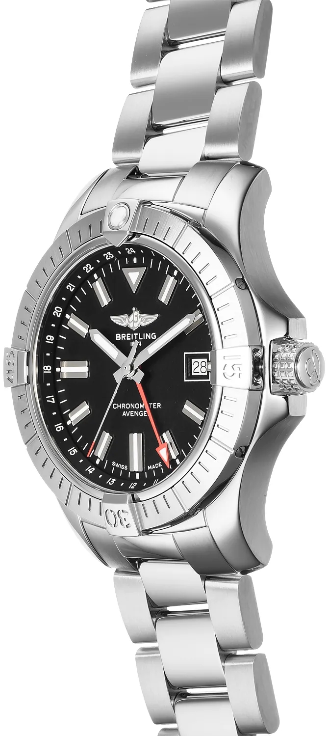 Breitling Avenger A32397 43mm Stainless steel Black 1