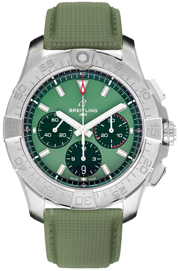 Breitling Avenger AB0147101L1X1 44mm Stainless steel Green