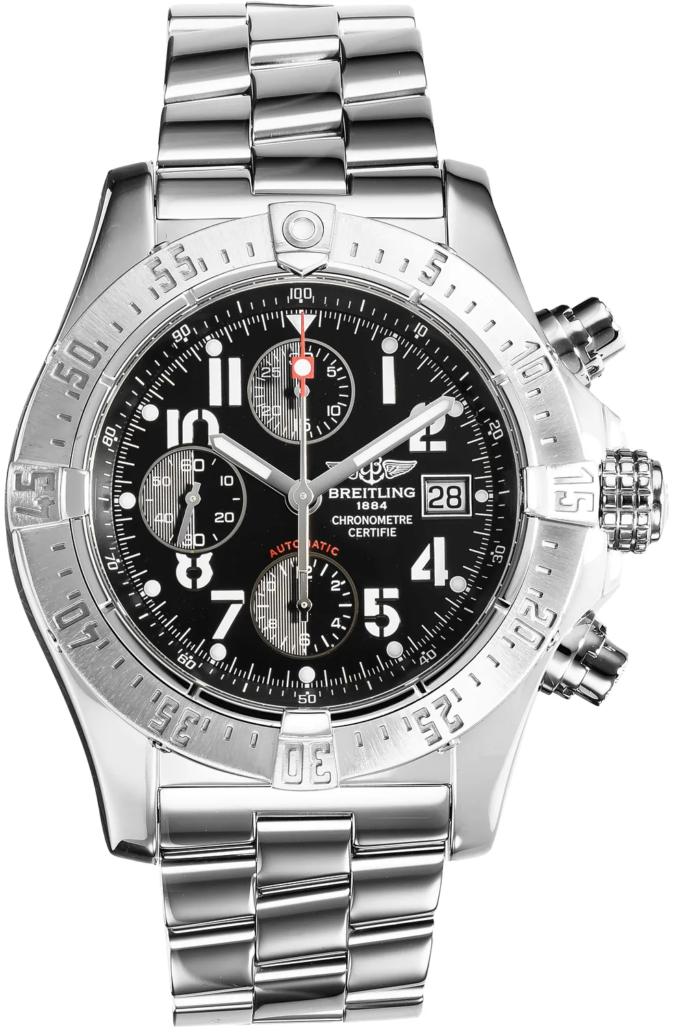 Breitling Avenger A13380 45mm Stainless steel Black