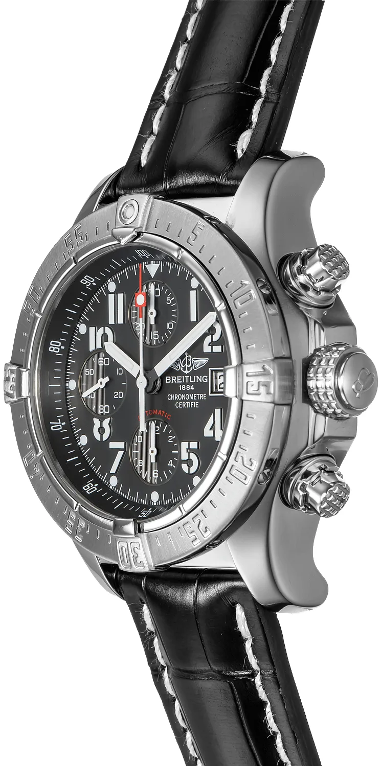 Breitling Avenger A13380 45mm Stainless steel Silver Gray 4