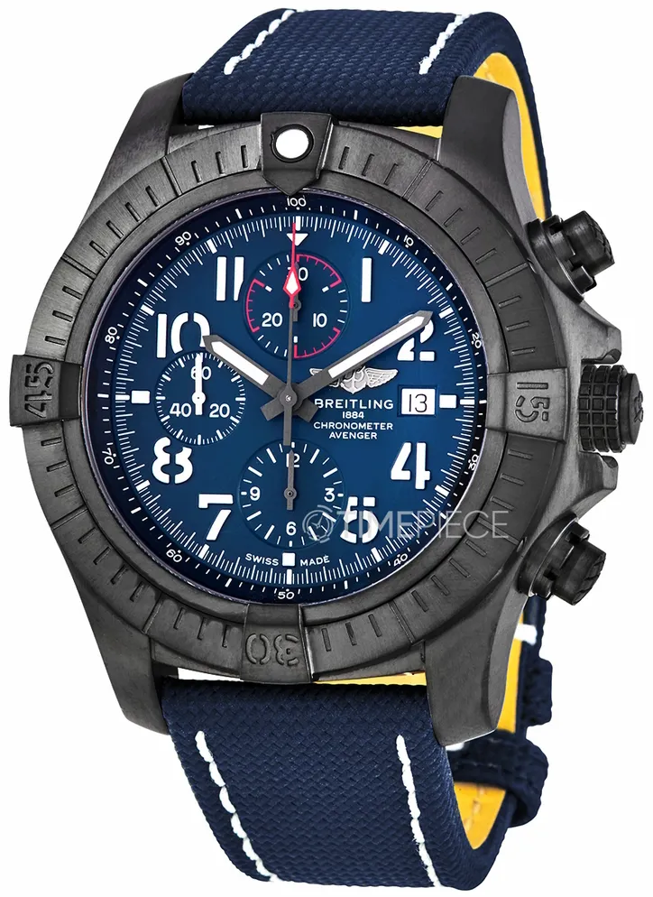 Breitling Avenger V13375101C1X2 48mm Titanium Blue