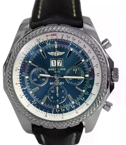 Breitling Bentley 6.75 A44362 48mm Stainless steel Blue