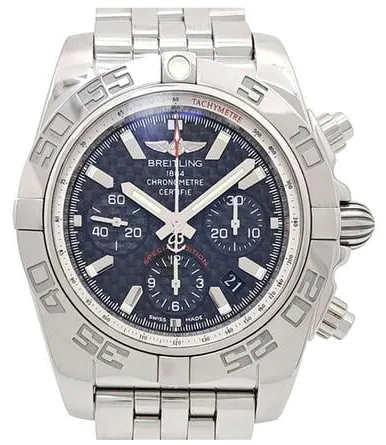 Breitling Chronomat 44 AB0110 44mm Stainless steel Black