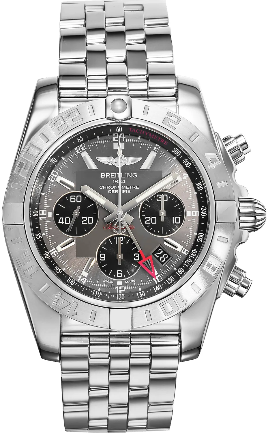 Breitling Chronomat AB0420 44mm Stainless steel Silver Gray