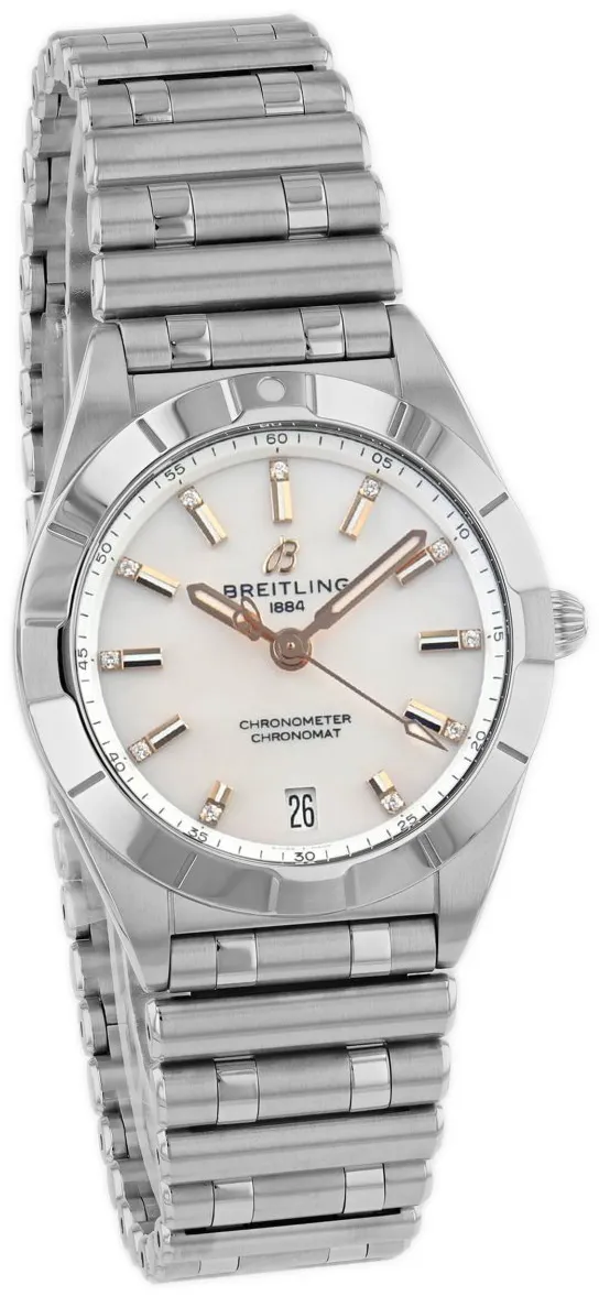 Breitling Chronomat A77310101A4A1 32mm Stainless steel Mother-of-pearl