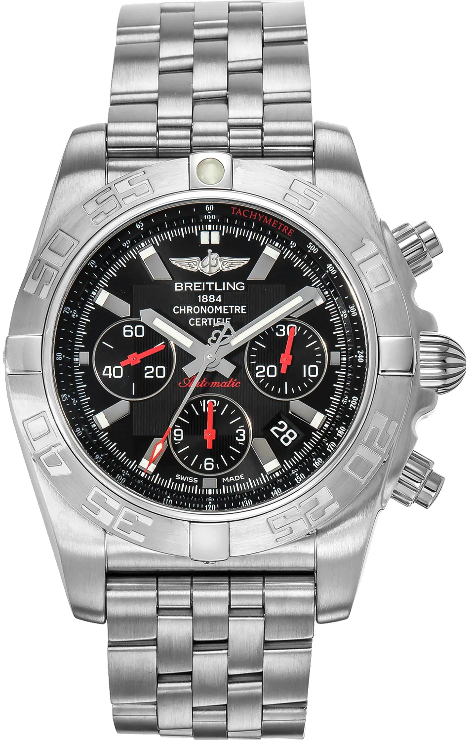 Breitling Chronomat AB0111 44mm Stainless steel Black