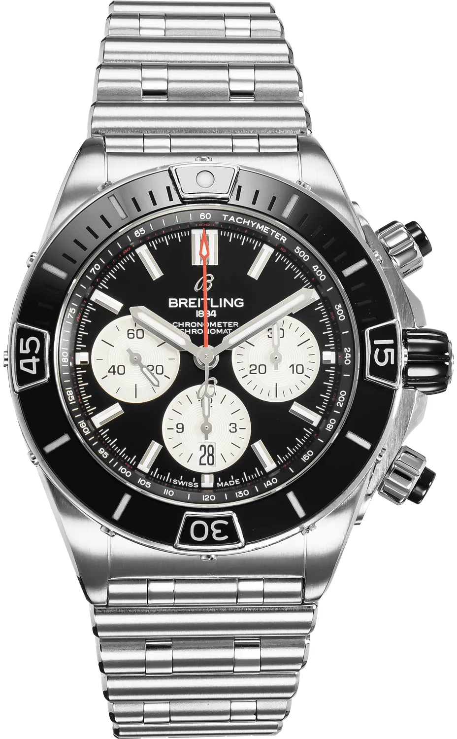 Breitling Chronomat AB0136251B1A1 44mm Stainless steel Black