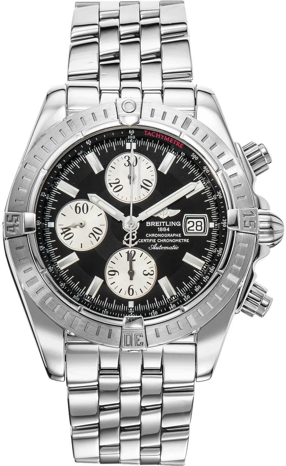 Breitling Chronomat Evolution A13356 44mm Stainless steel Black