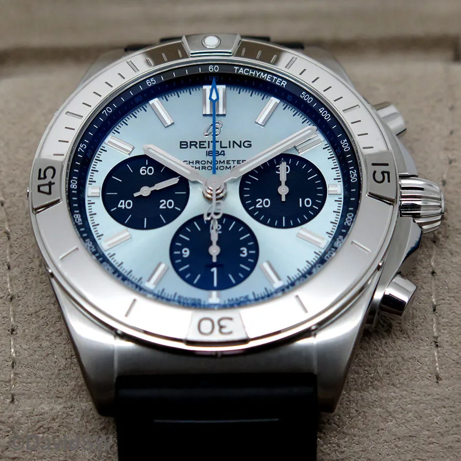 Breitling Chronomat PB0134101C1S1 42mm Stainless steel Blue 2